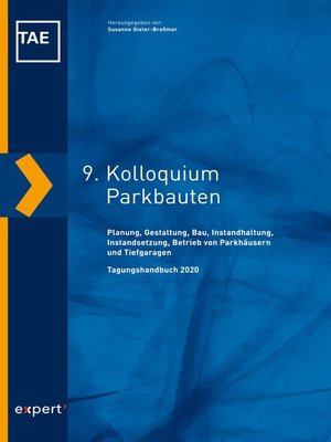 cover image of 9. Kolloquium Parkbauten